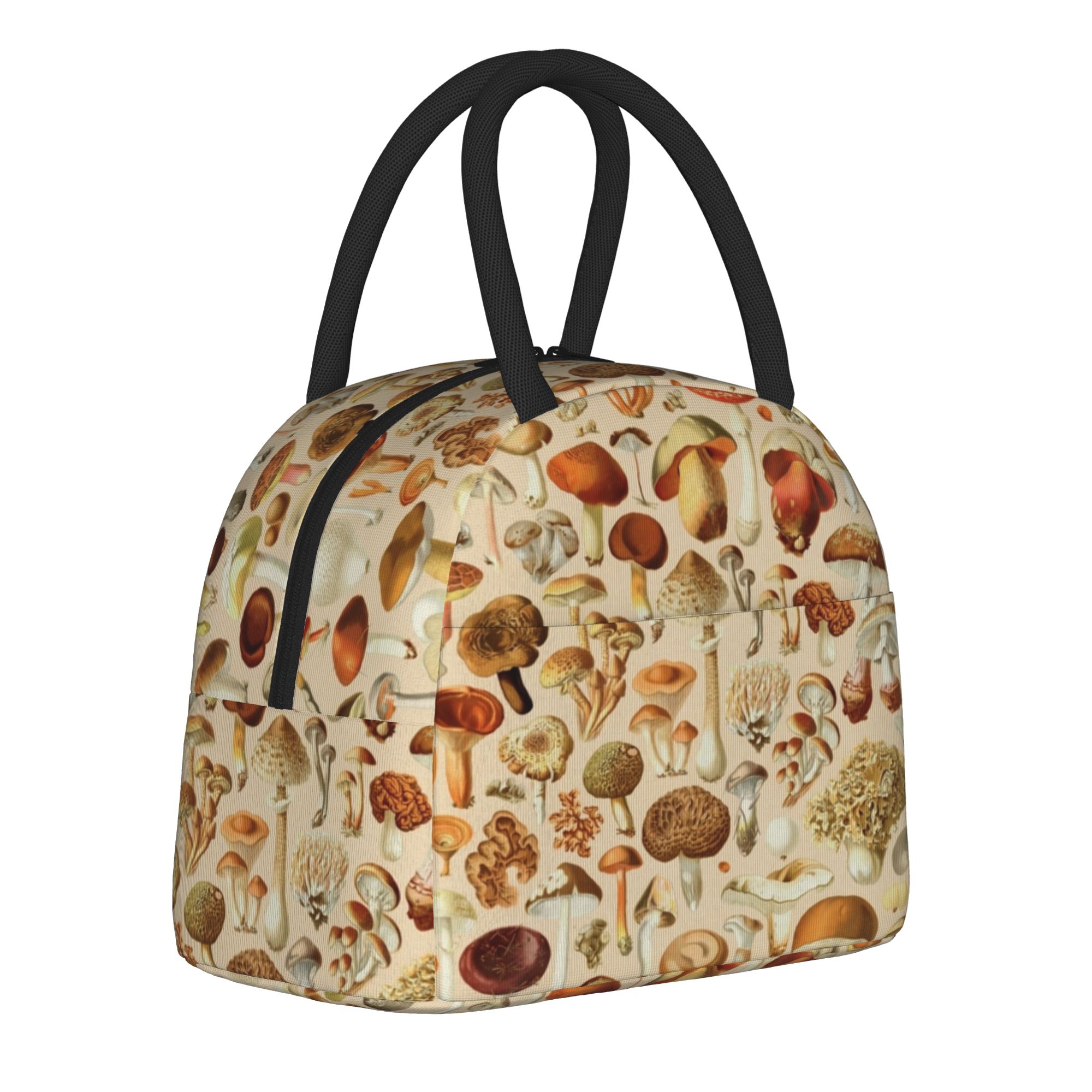 Vintage Collectible Lunch Boxes - Kolekcja Vintage Mushroom - Izolowane torby