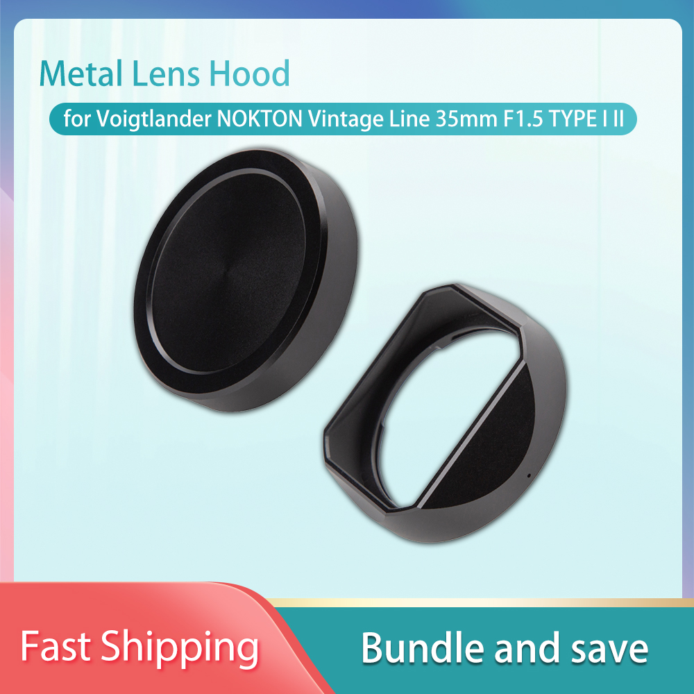 Lens Cap Vintage - Metalowa osłona obiektywu do Voigtlander NOKTON