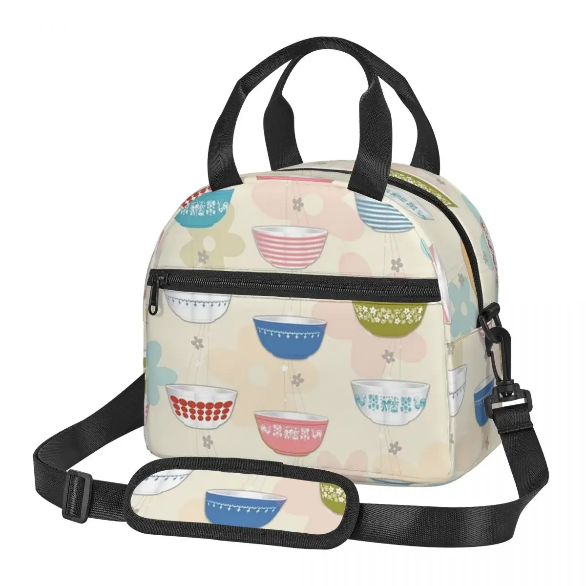 Vintage Collectible Lunch Boxes - Kolekcja miszek Pyrex w stylu vintage,