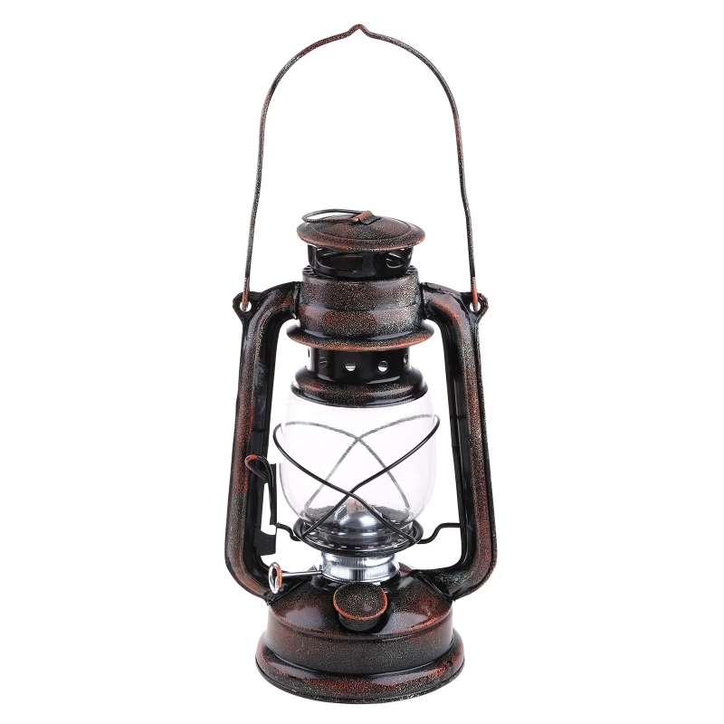 Collectible Vintage Lamps - Vintage metalowa lampa naftowa przenośna latarnia