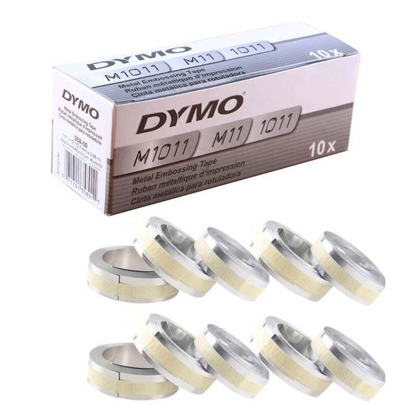 Typewriter Ribbon Roll - 10 rolek DYMO 32500 35800 31000