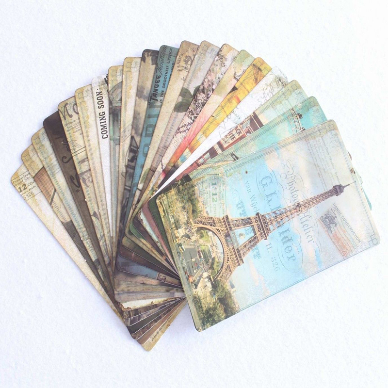 Collectible Vintage Greeting Cards - Nowy 32 sztuk w stylu Vintage
