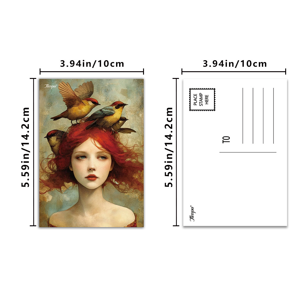 32 szt., Vintage pocztówki z m – Collectible Vintage Greeting Cards recenzja i cena