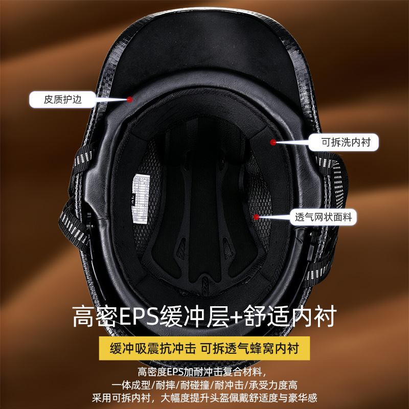 Kaski motocyklowe retro dla mę – Lens Cap Vintage recenzja i cena