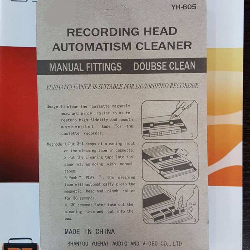 Zestawy do czyszczenia i demag – Cassette Tape Head recenzja i cena
