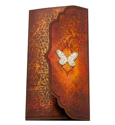 Vintage Butterfly Grunge Colle – Collectible Vintage Greeting Cards recenzja i cena