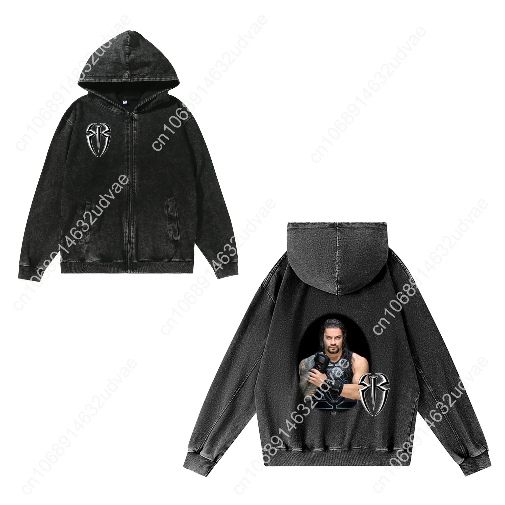 Bluza z zamkiem Roman Reigns M – Vintage Zip Hoodie recenzja i cena