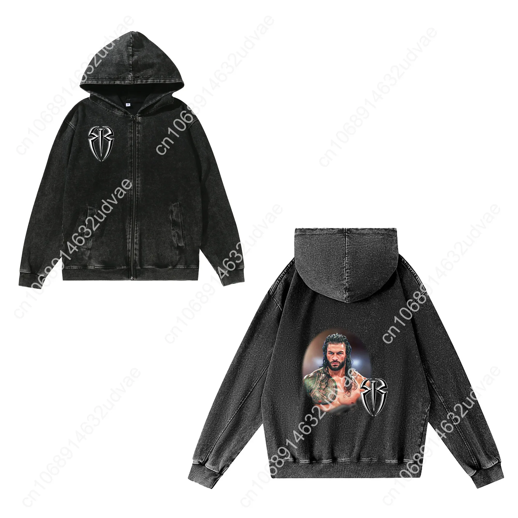 Bluza z zamkiem Roman Reigns M – Vintage Zip Hoodie recenzja i cena