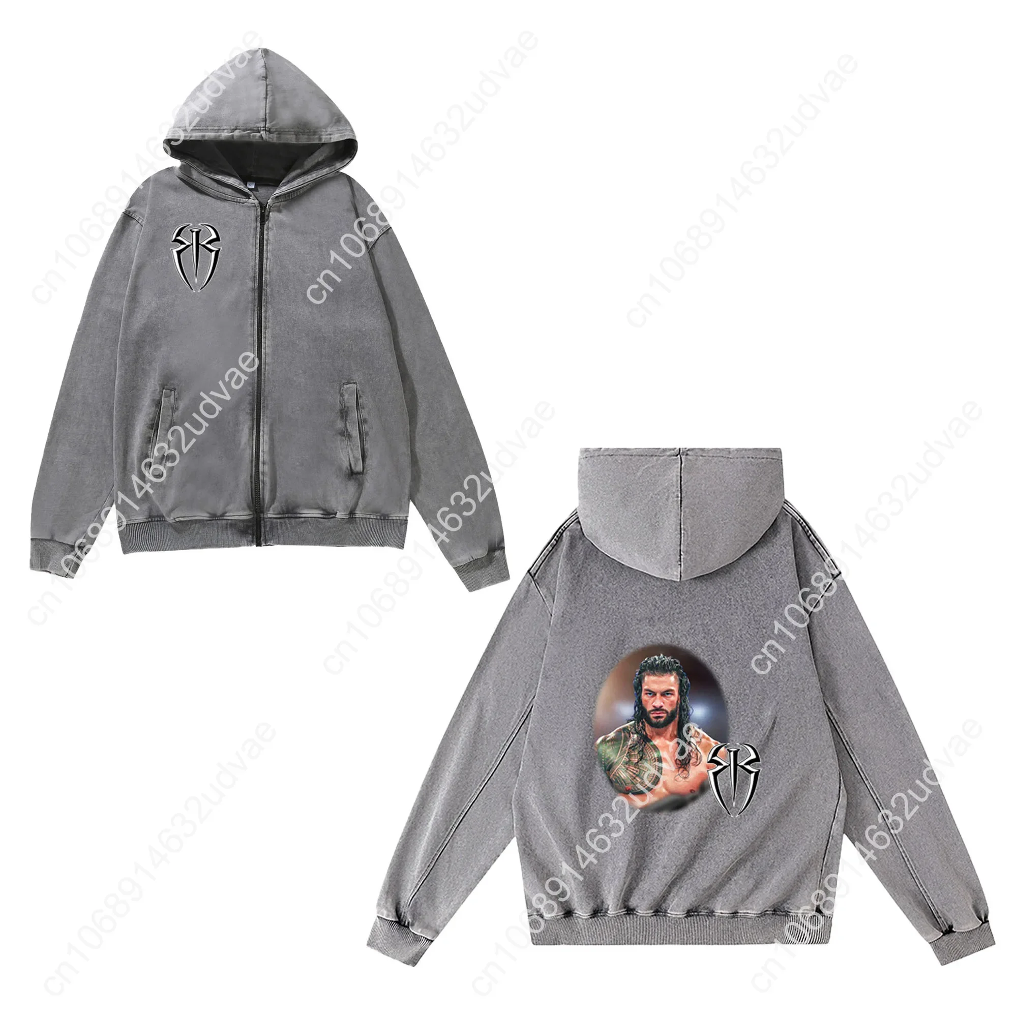 Bluza z zamkiem Roman Reigns M – Vintage Zip Hoodie recenzja i cena