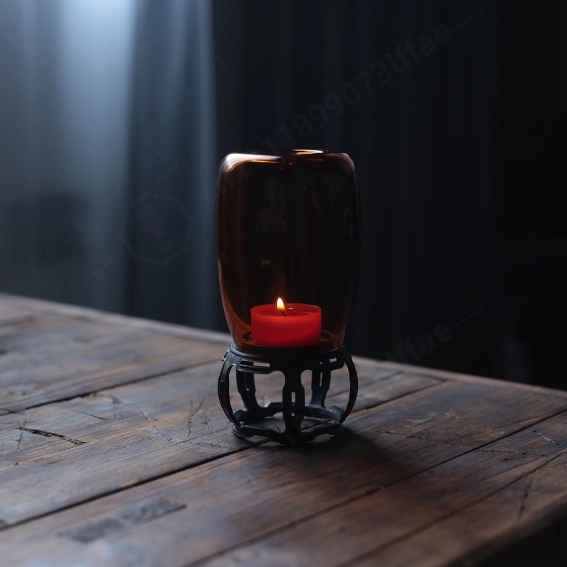 Vintage szklany świecznik, dek – Collectible Vintage Lamps recenzja i cena