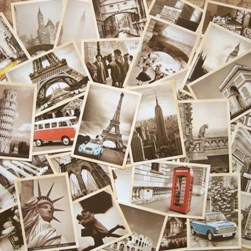 Nowy 32 sztuk w stylu Vintage  – Collectible Vintage Greeting Cards recenzja i cena