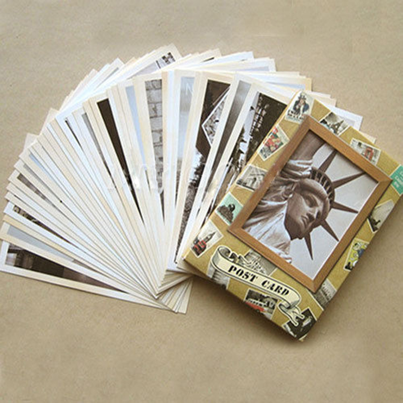 Nowy 32 sztuk w stylu Vintage  – Collectible Vintage Greeting Cards recenzja i cena