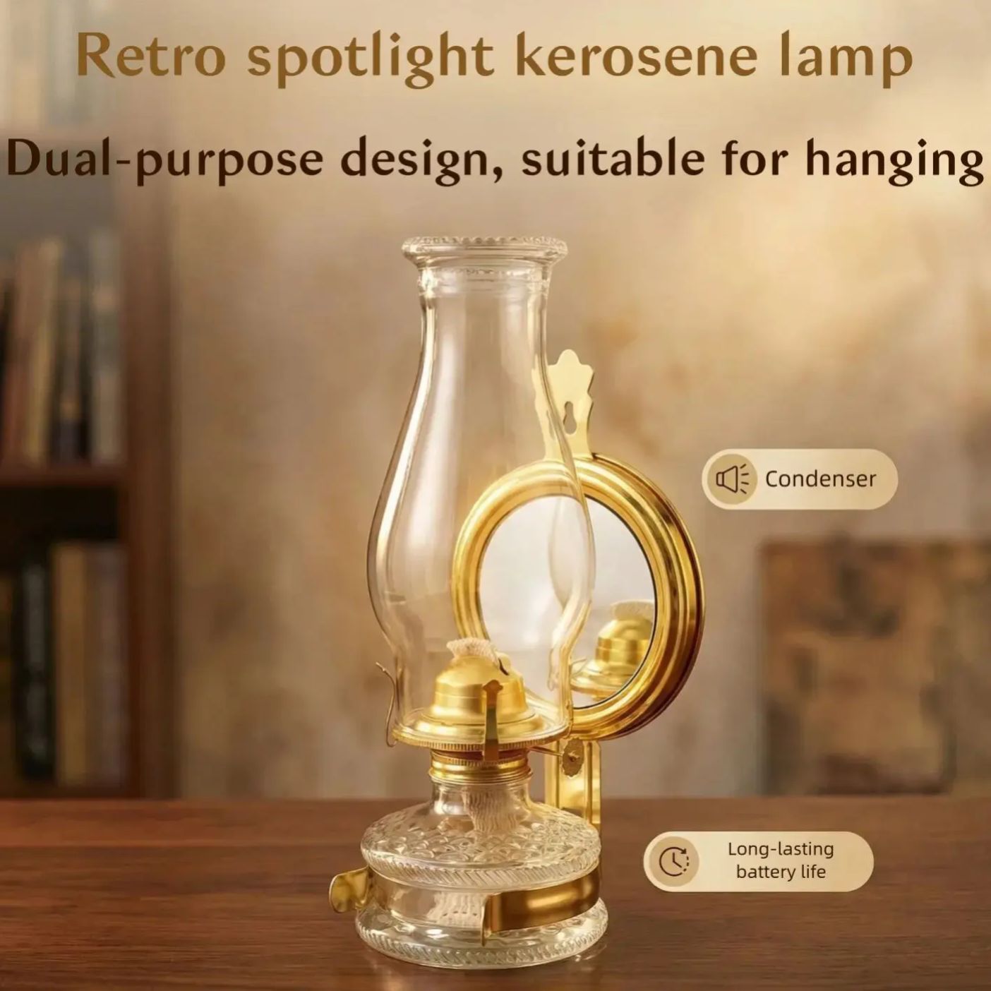 Lampa naftowa w stylu vintage, – Collectible Vintage Lamps recenzja i cena