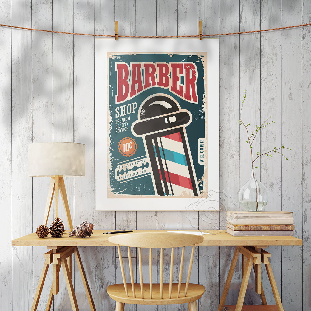 Plakat z kolekcji sztuki w sty – Collectible Vintage Lamps recenzja i cena