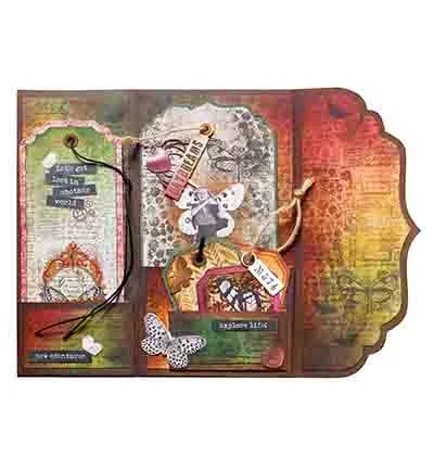 Vintage Roses Grunge Collectio – Collectible Vintage Greeting Cards recenzja i cena